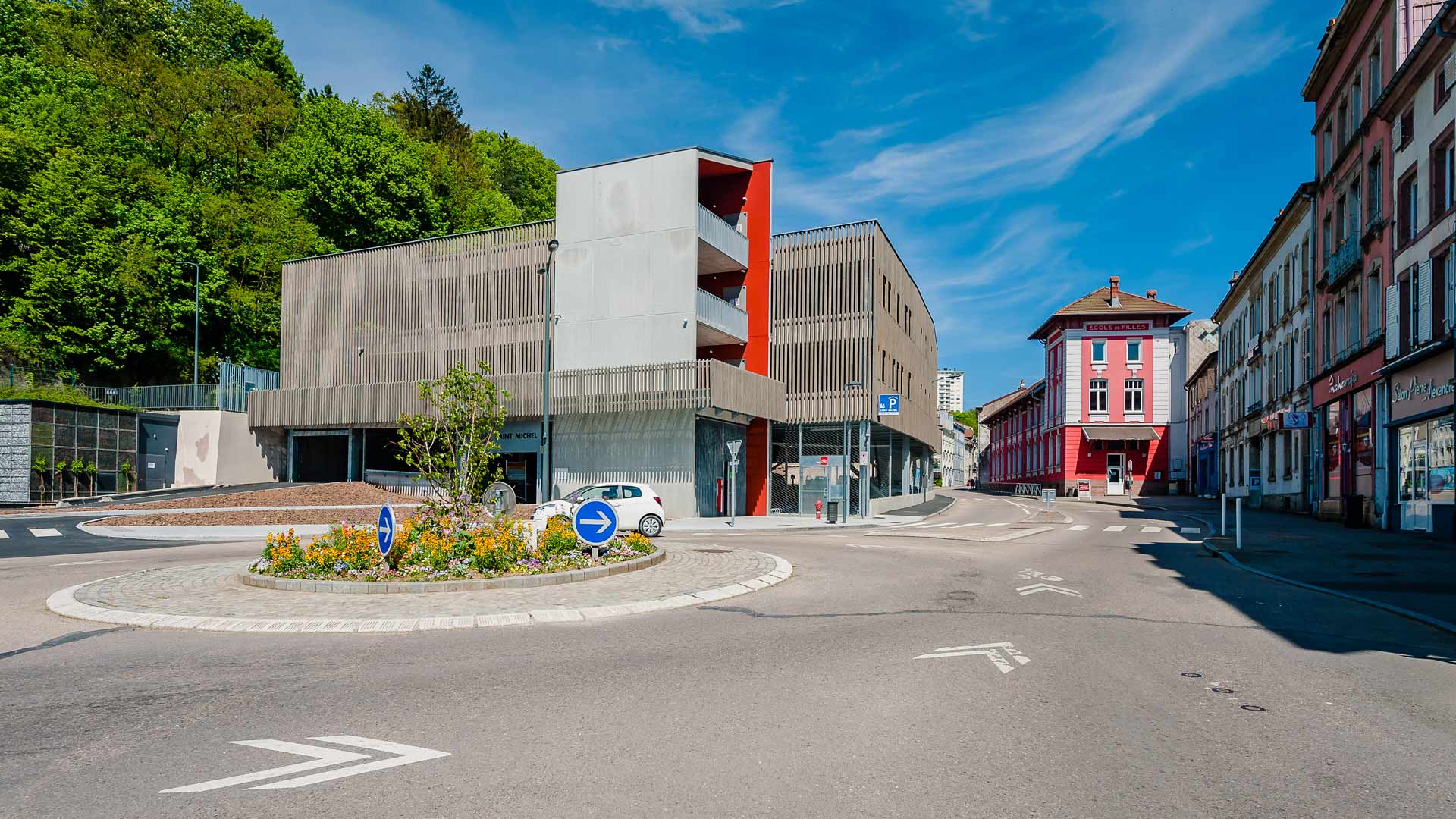 Le parking Saint-Michel