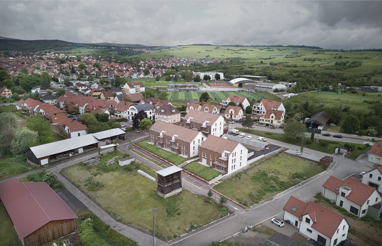 L’aménagement urbain de l’ancienne scierie de Rosheim